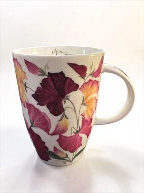 Roy Kirkham Sweet Pea Floral Bone China Mug